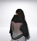 OFFSKIN BLACK MESH BACK HOODIE